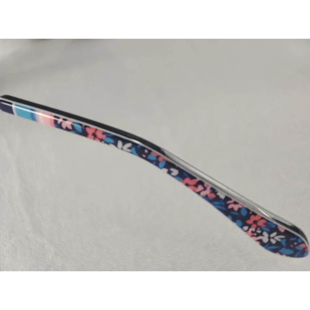 Draper‎ James DJ7038 Sunglasses Indigo Blue Floral 56-17-140 Women's New In Case